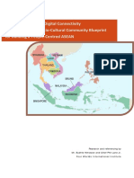 Reference Points for Digital Connectivity Within the Asean Socio-cultural Community Blueprint