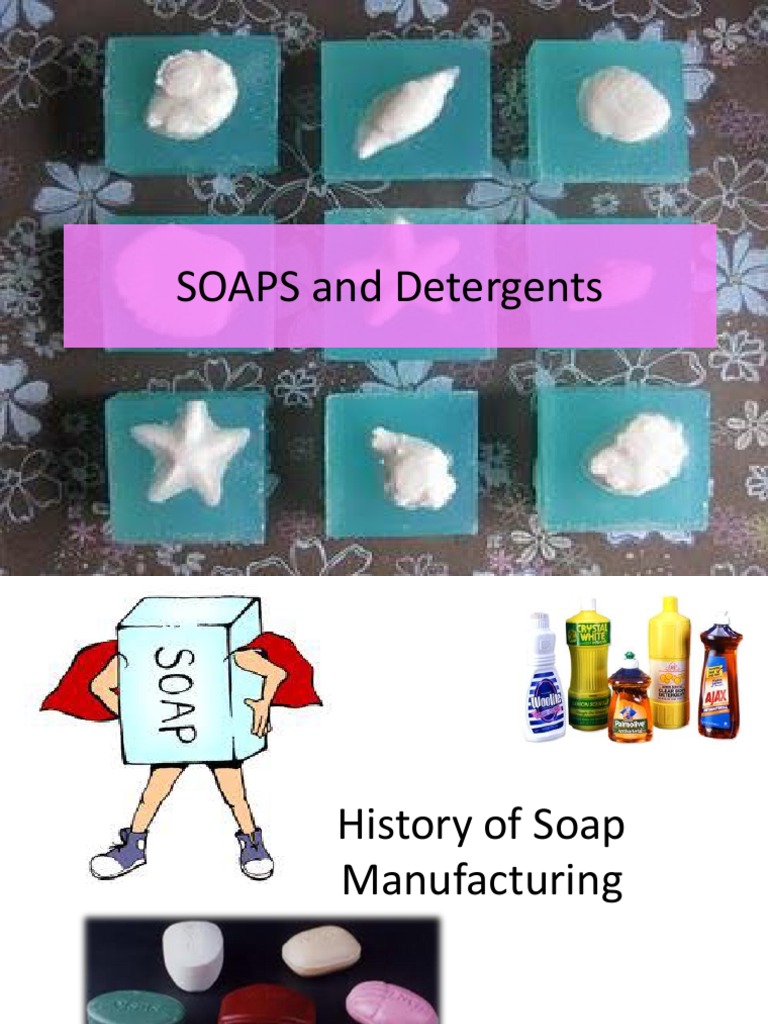 SOAPS and Detergents PDF Soap Sodium Hydroxide
