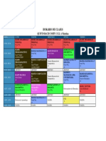 Horario QUINTO BACH COMPU CCLL A Matutina