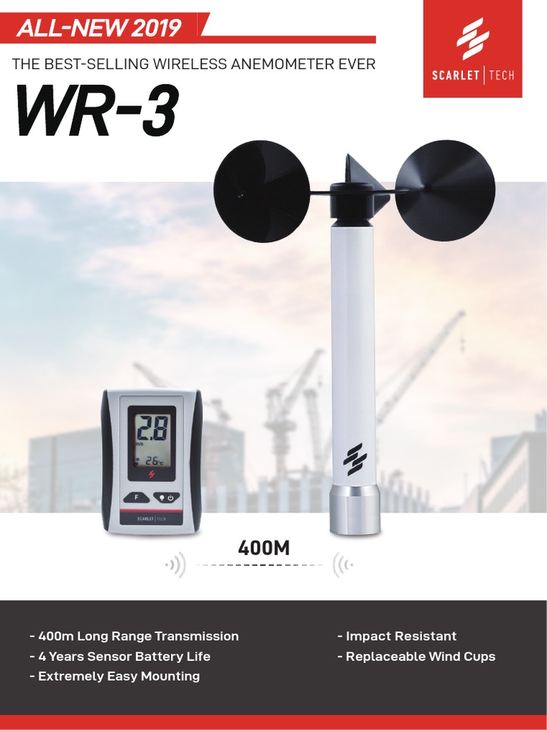 WR3 PDF | PDF | Wind Speed | Wireless