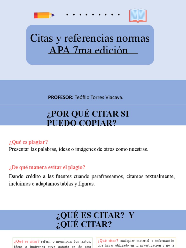 APA 7ma Edición | PDF