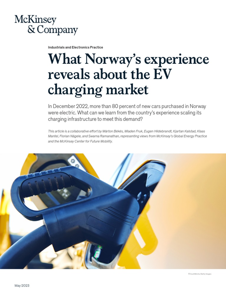 What Norways Experience Reveals About The Ev Charging Market Pdf