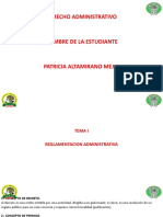 DERECHO ADMINISTRATIVO Presentación