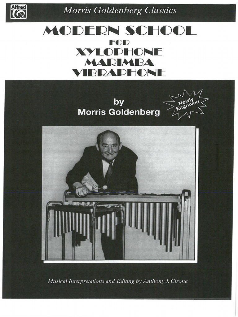 Modern School For XylophoneMarimbaVibraphone M GoldenBerg PDF