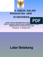 SOSIALISASI PERAN ASEAN DALAM PENGUATAN UKM - Kalbar