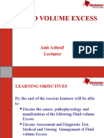 Lect 30. Fluid Volume Excess