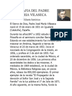 Biografia Del Padre Jose Maria Vilaseca