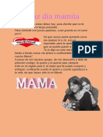 Feliz Dia de La Madre