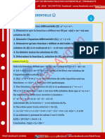 Série Corrigée de Révision N°1 - Math - Equation differentielle -probabilité - Bac Mathématiques (2017-2018) Mr Oueslati Aymen (1)