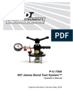 James Instruments Pull Test Data Manual