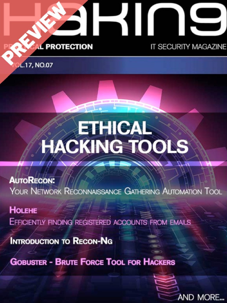 Ethical Hacking Tools Preview | PDF | Denial Of Service Attack | Security