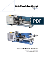 5100 Mini Lathe Users Guide