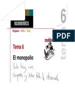 TEMA 6. El Monopolio