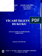 Ticari Isletme Hukuku Prof - DR Ali Bozer Prof - DR Celal Gole