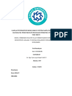 Kafkas Üniversitesi Dede Korkut Eğitim Fakültesi İlköğretim Matematik Öğretmenliği Programi Öğrenme Güçlüğü Dersi Vize Ödevi