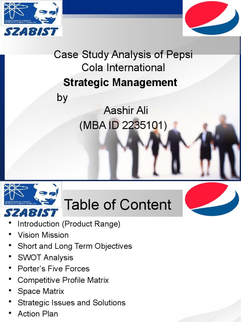 PepsiCo's Strategic Management Insights | PDF | Strategic Management ...