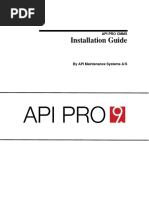 API PRO 9 Installation Guide