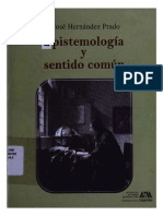 Epistemologia y Sentido Comun 1ra Parte