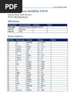 XINJE XD Series MODBUS TCP IP