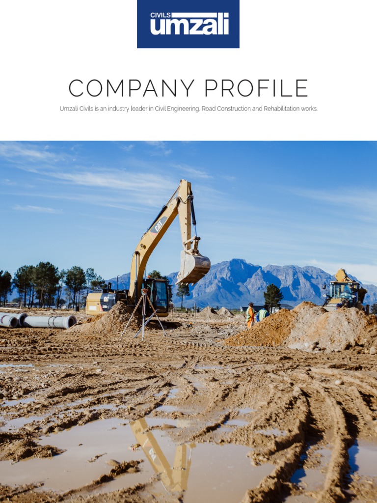 Umzali Civils: Leading Civil Engineering | PDF | Occupational Safety ...