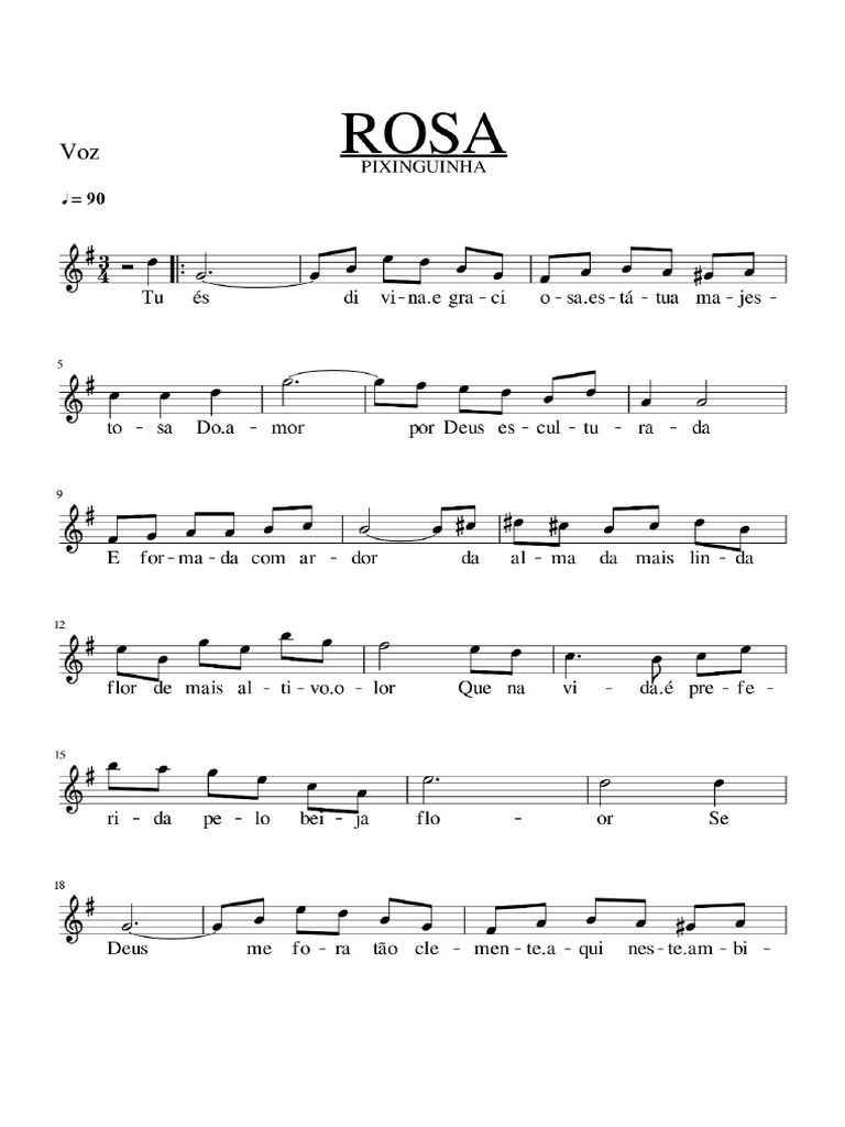 ROSA Pixinguinha | PDF