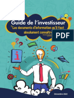 Guide de L'investisseur - Les Documents D'information Qu'il Faut Absolument Connaitre - 0