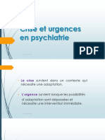 Crise Et Urgences en Psychiatrie 2020