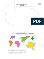 Puzle Del Planisferio de La Tierra