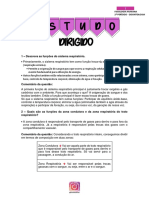 SISTEMA RESPIRATÓRIO - Questionário