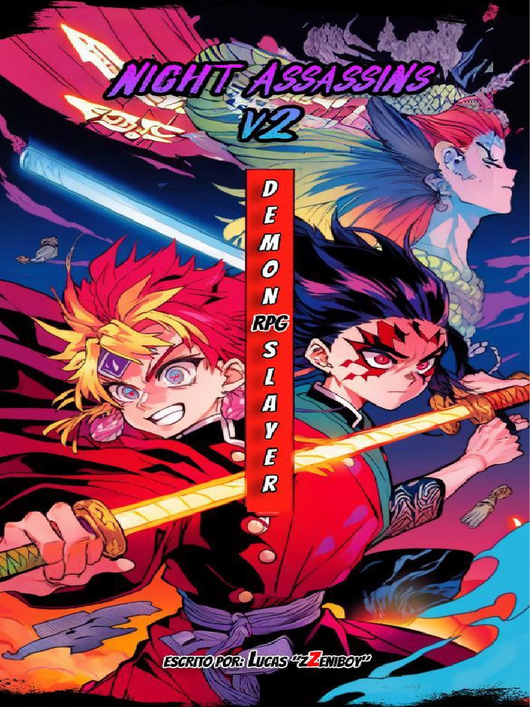 Livro Kimetsu No Yaiba RPG V2.0