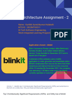 Software Architecture Assignment - 2