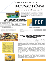 Infografía de Periódico Moderno Ordenado Colorido