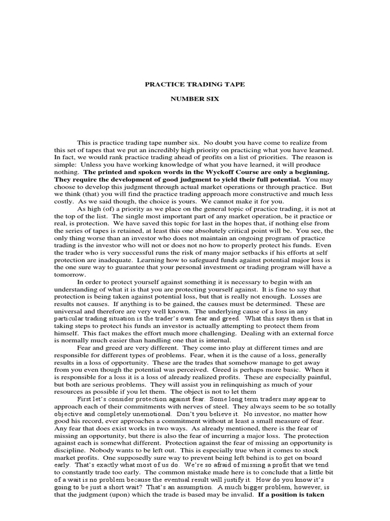 Practice 6 pdf order exchange stocks