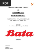 project report on bata shoes pdf