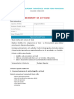 TAREA - HERRAMIENTAS DE WORD Dos