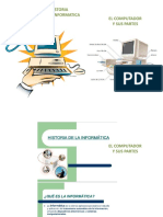 10° Tema 1 HISTORIA DE LA INFORMATICA Y PARTES DEL COMPUTADOR