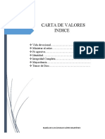 Proyecto Bethel - Carta de Valores.