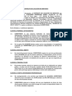 Modelo de Contrato Docentes