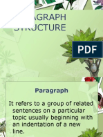 Paragraph Structure