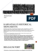 Historical Monuments of Karnataka: Bhumika Purohit Ix-B