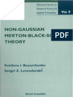MX - Non Gaussian Merton Black Scholes Theory