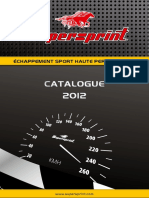 Catalogue Supersprint 2012