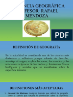 La Ciencia Geográfica