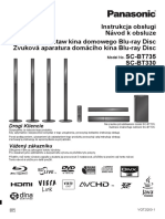 Insrukcja Obsługi Kino Domowe Panasonic SC-BT735 - SC-BT330 - SC-BT230