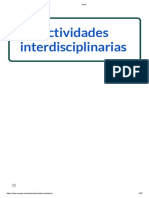 Trabajo Interdiciplinario