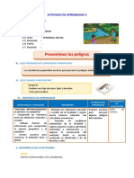 D3 A3 SESION PS. Prevenimos Los Peligros