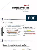 Separation Process in Oil and Gas - Part-2 by Anand Patel