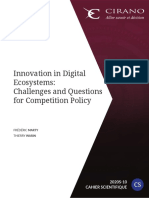 Innovation in Digital Ecosystems: Challenges and Questions For Competition Policy