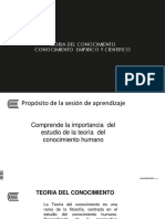 CLASE 15 y 16 - TEORIA DEL CONOCIMIENTO - GNESEOLOGÍ Y ESPISTEM.