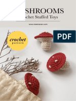 Free Pattern Mushrooms